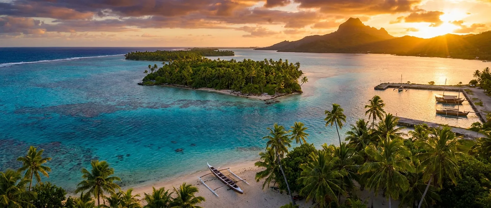 Aitutaki Island, Cook Islands cruise port
