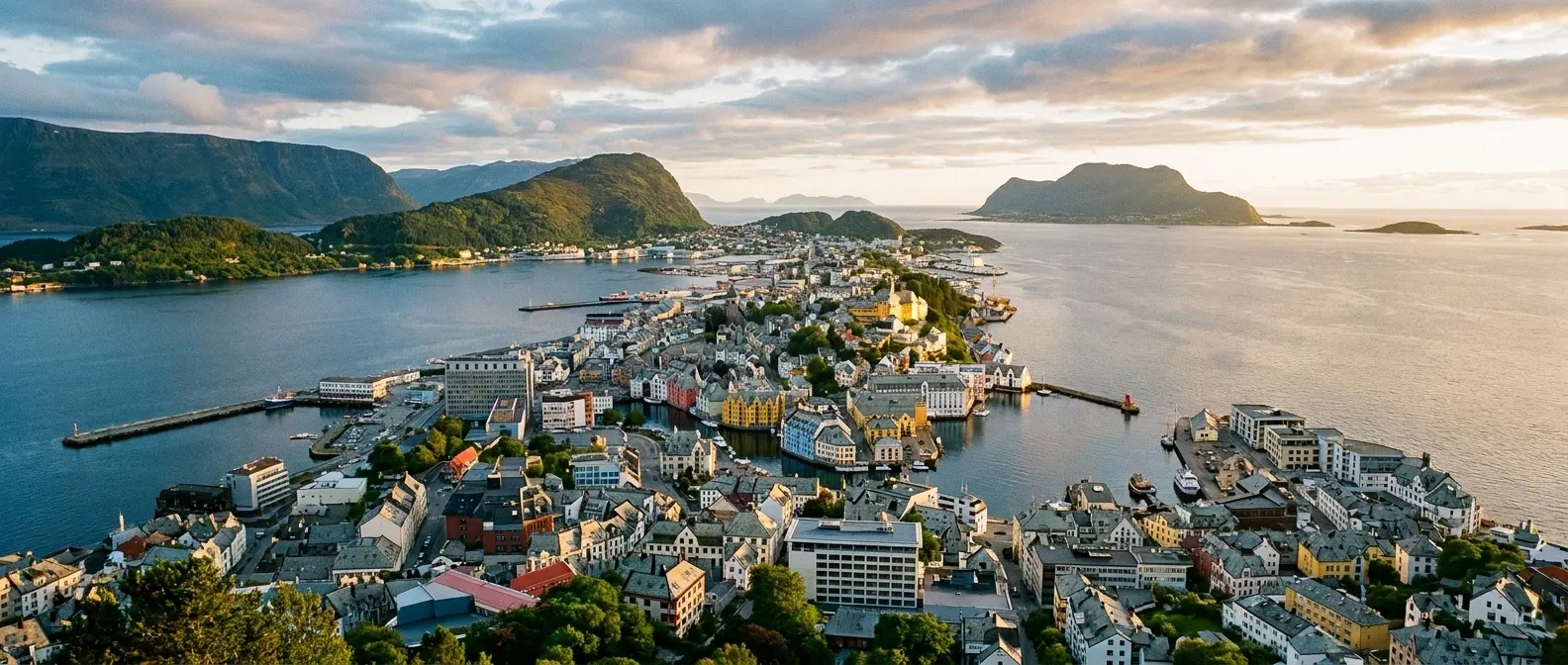 Ålesund, Møre og Romsdal, Norway cruise port