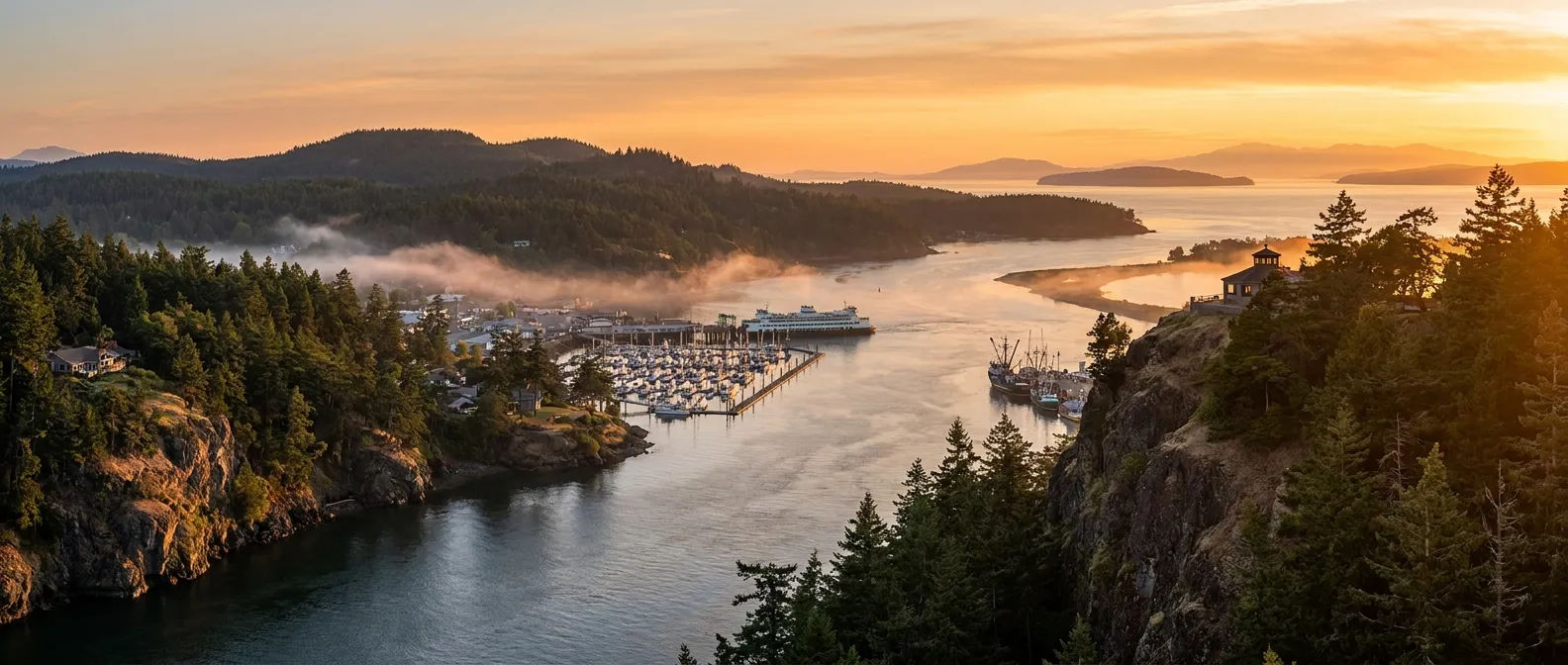 Anacortes, Washington, USA cruise port