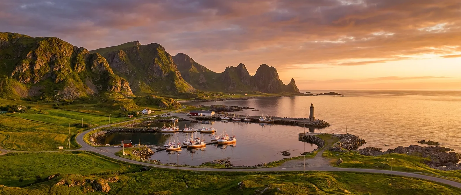 Andenes, Vesterålen, Norway cruise port