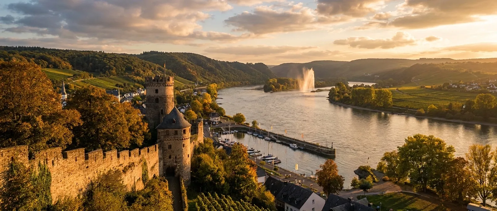 Andernach, Rhineland-Palatinate, Germany cruise port