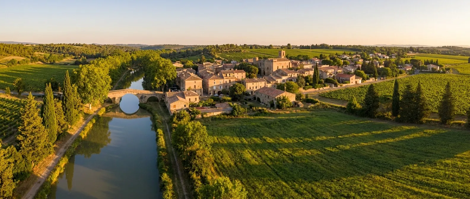 Argens-Minervois, Aude, France cruise port