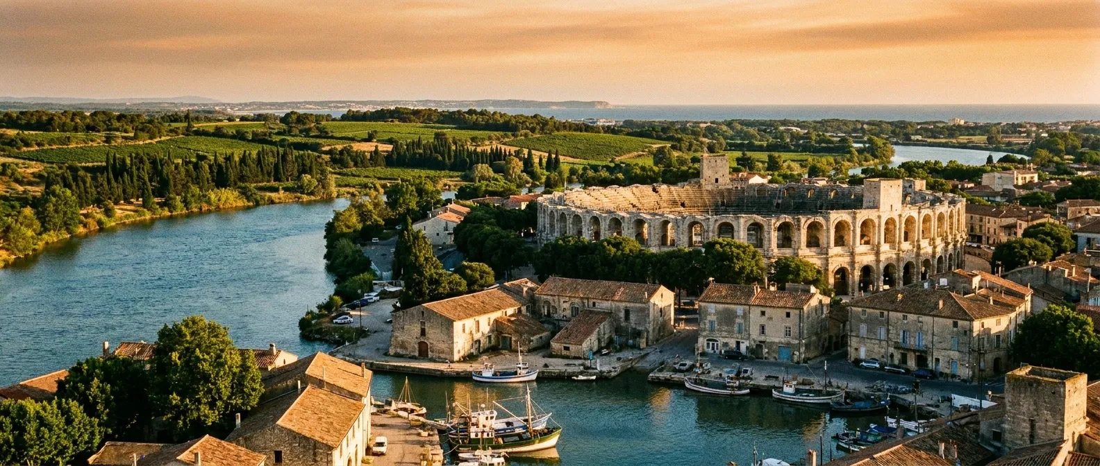 Arles, Provence, France cruise port