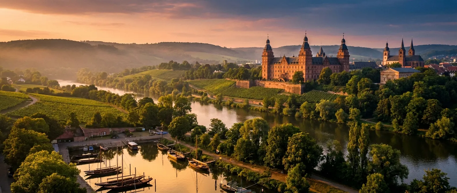 Aschaffenburg, Bavaria, Germany cruise port