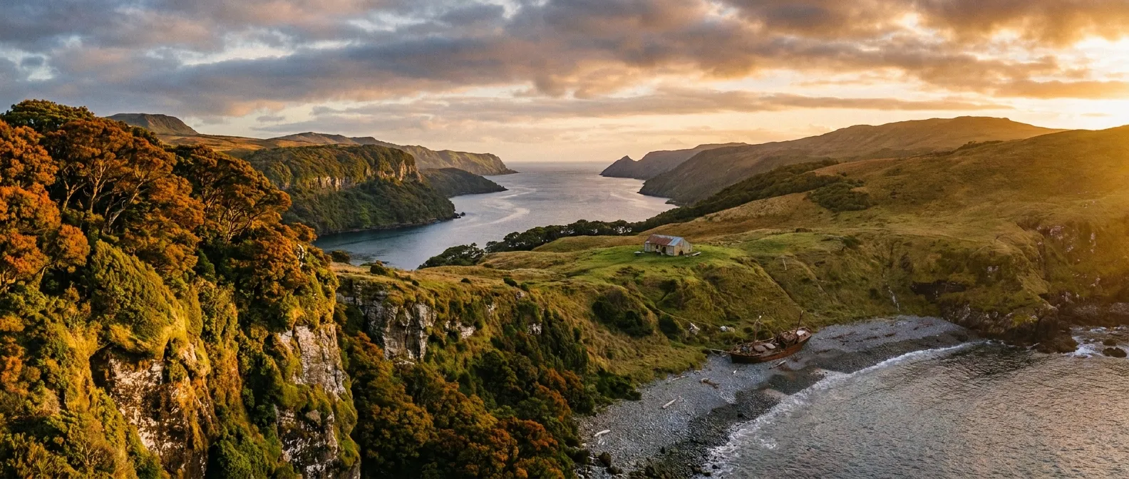 Auckland Island, Subantarctic, New Zealand cruise port