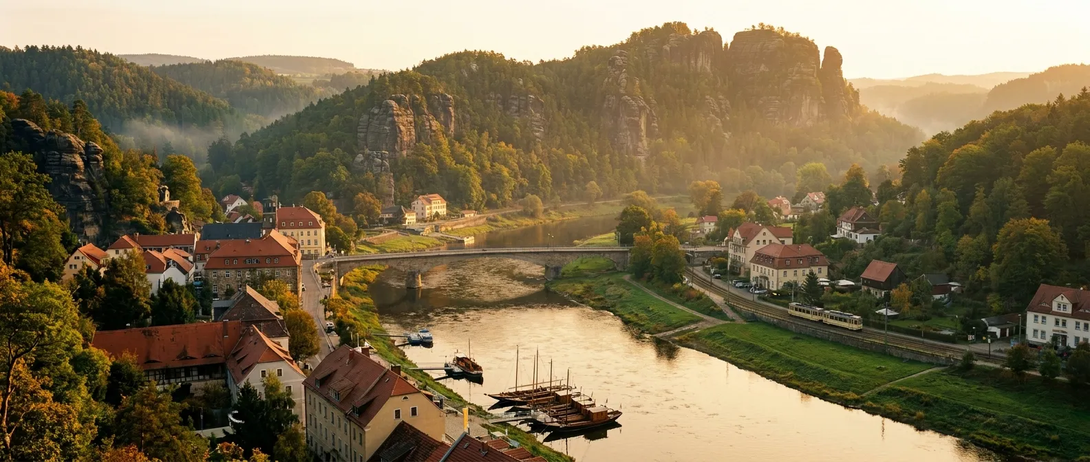 Bad Schandau, Saxony, Germany cruise port