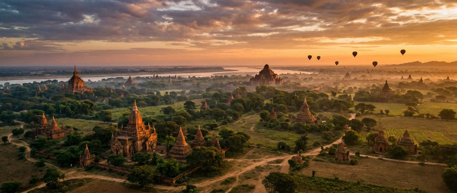 Bagan, Mandalay Region, Myanmar cruise port