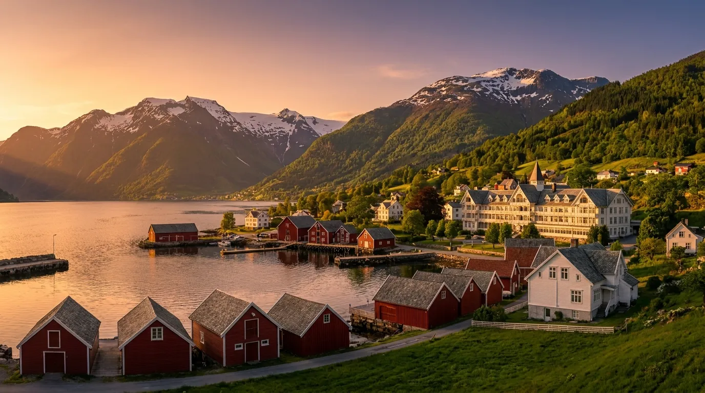 Balestrand, Vestland, Norway cruise port