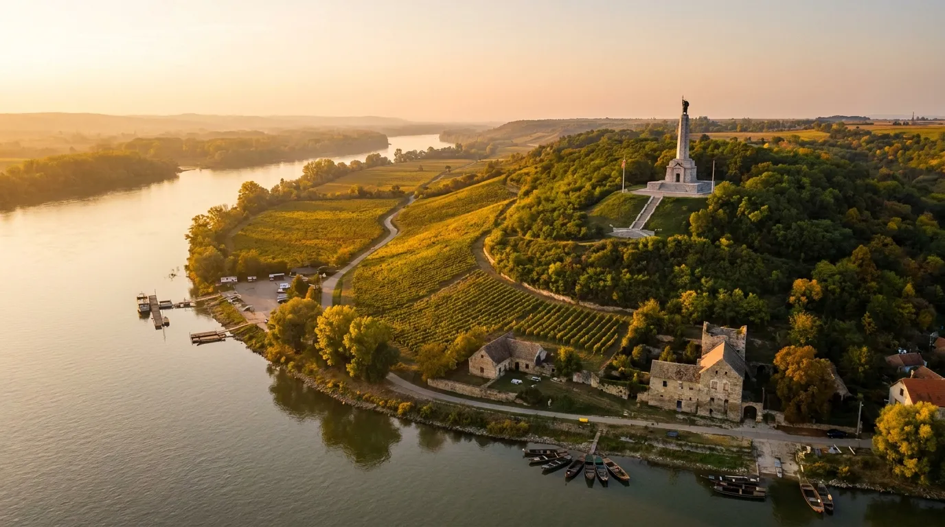 Batina, Baranja, Croatia cruise port