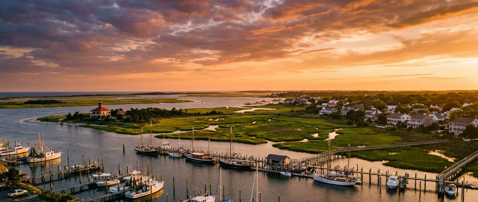 Beaufort, North Carolina, USA cruise port