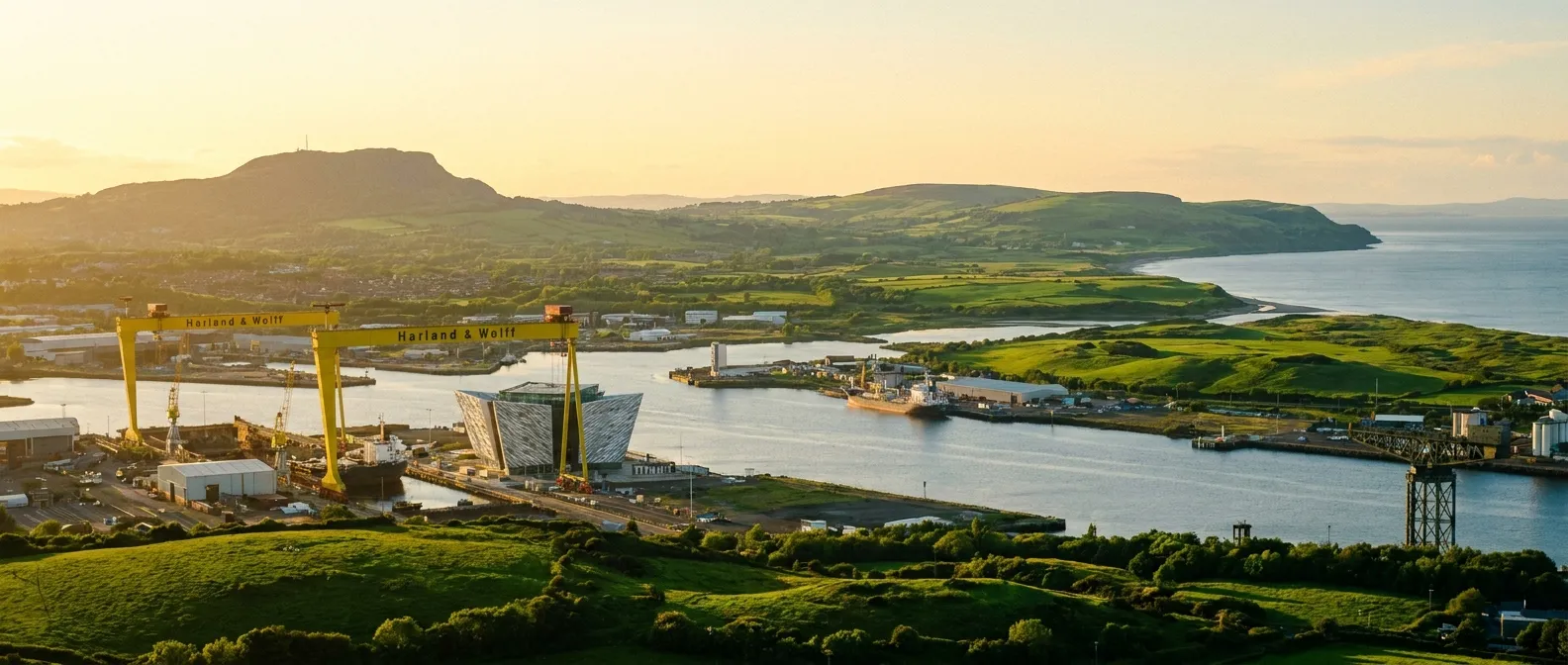 Belfast, Northern Ireland, UK cruise port
