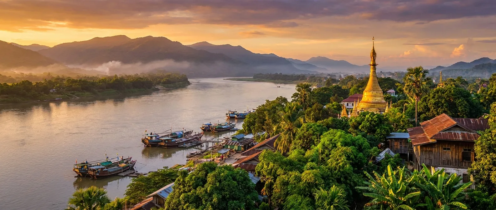 Bhamo, Kachin State, Myanmar cruise port