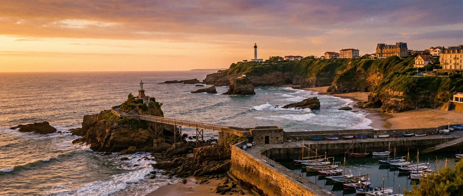 Biarritz, Basque Country, France cruise port