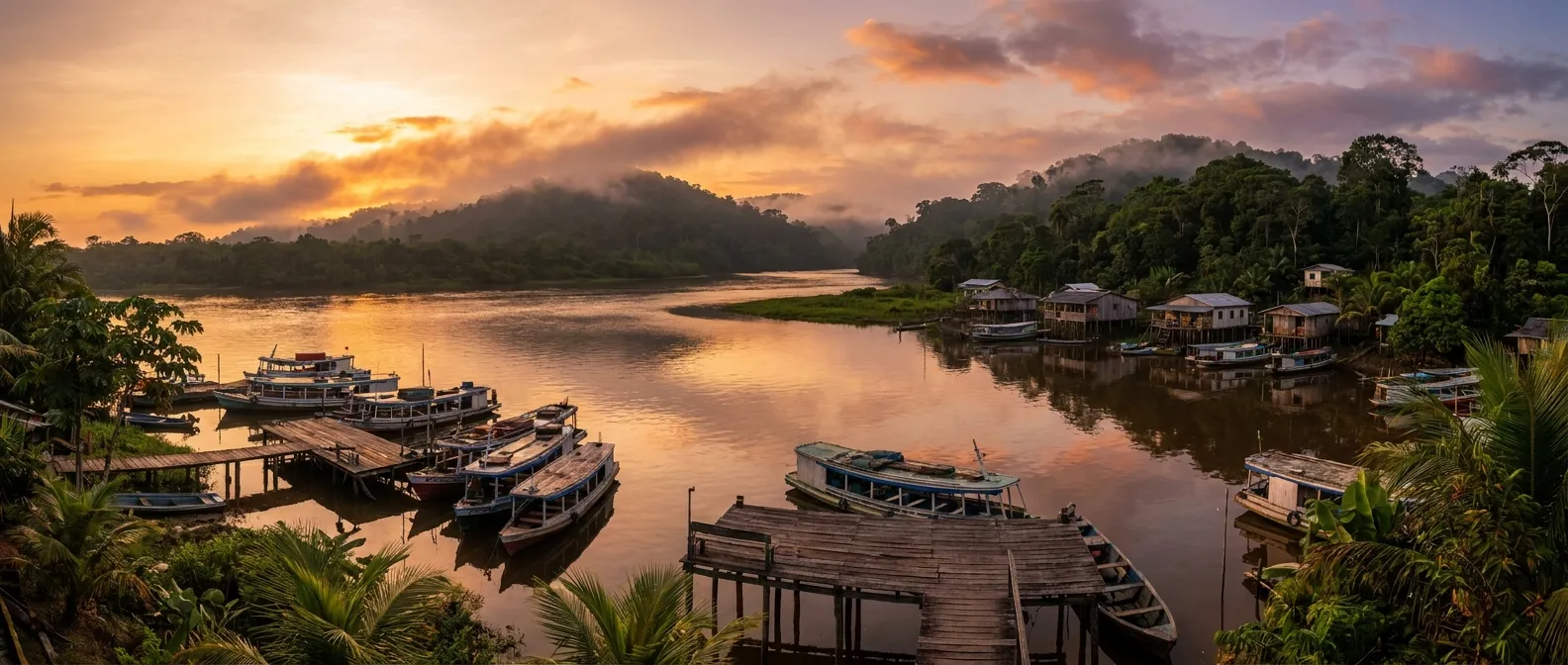 Boca da Valeria, Amazonas, Brazil cruise port