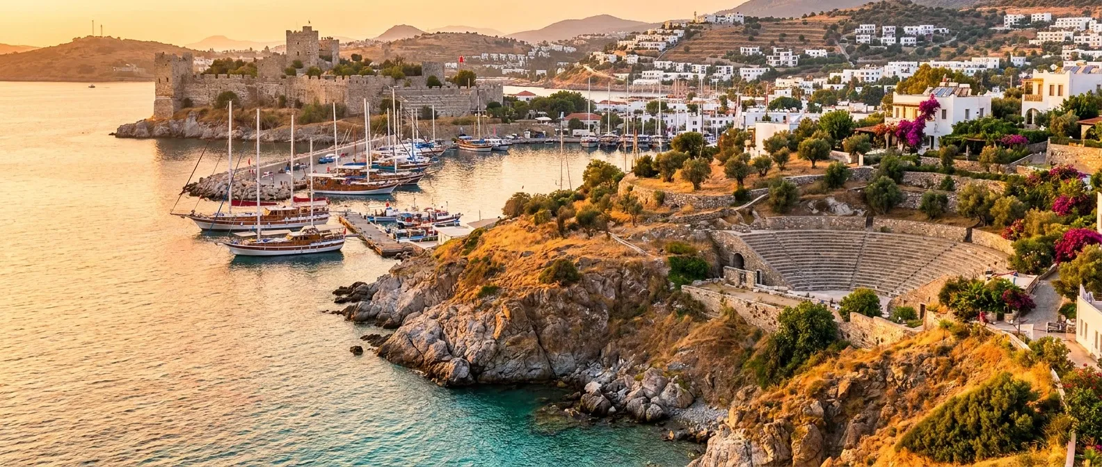 Bodrum, Aegean, Turkey cruise port