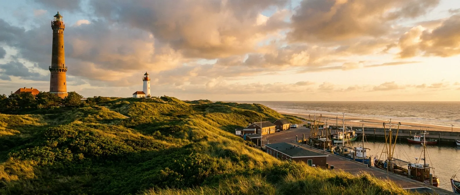 Borkum Island, Lower Saxony, Germany cruise port