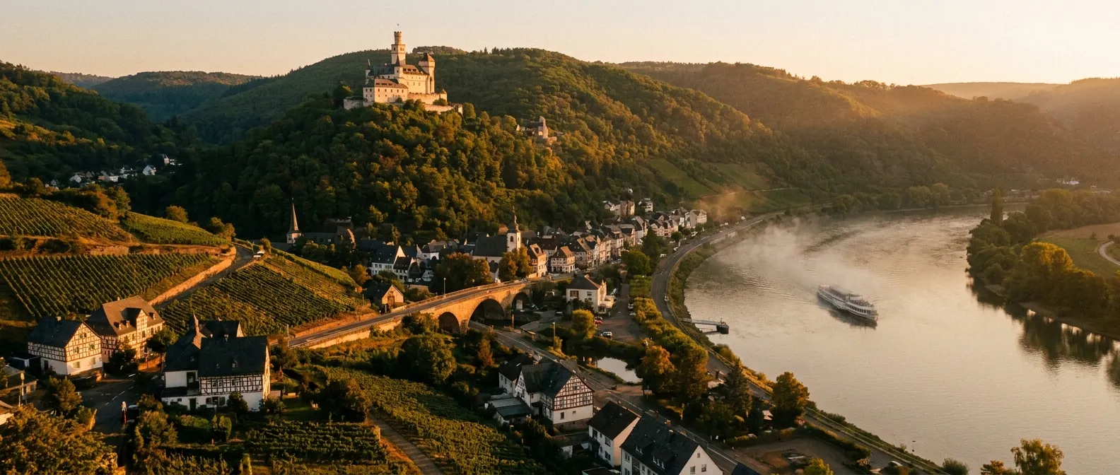 Braubach, Rhineland-Palatinate, Germany cruise port