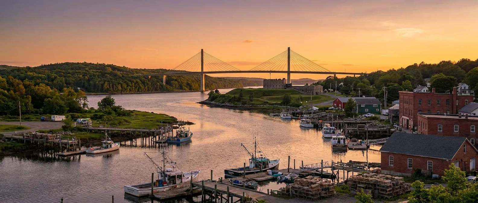 Bucksport, Maine, USA cruise port
