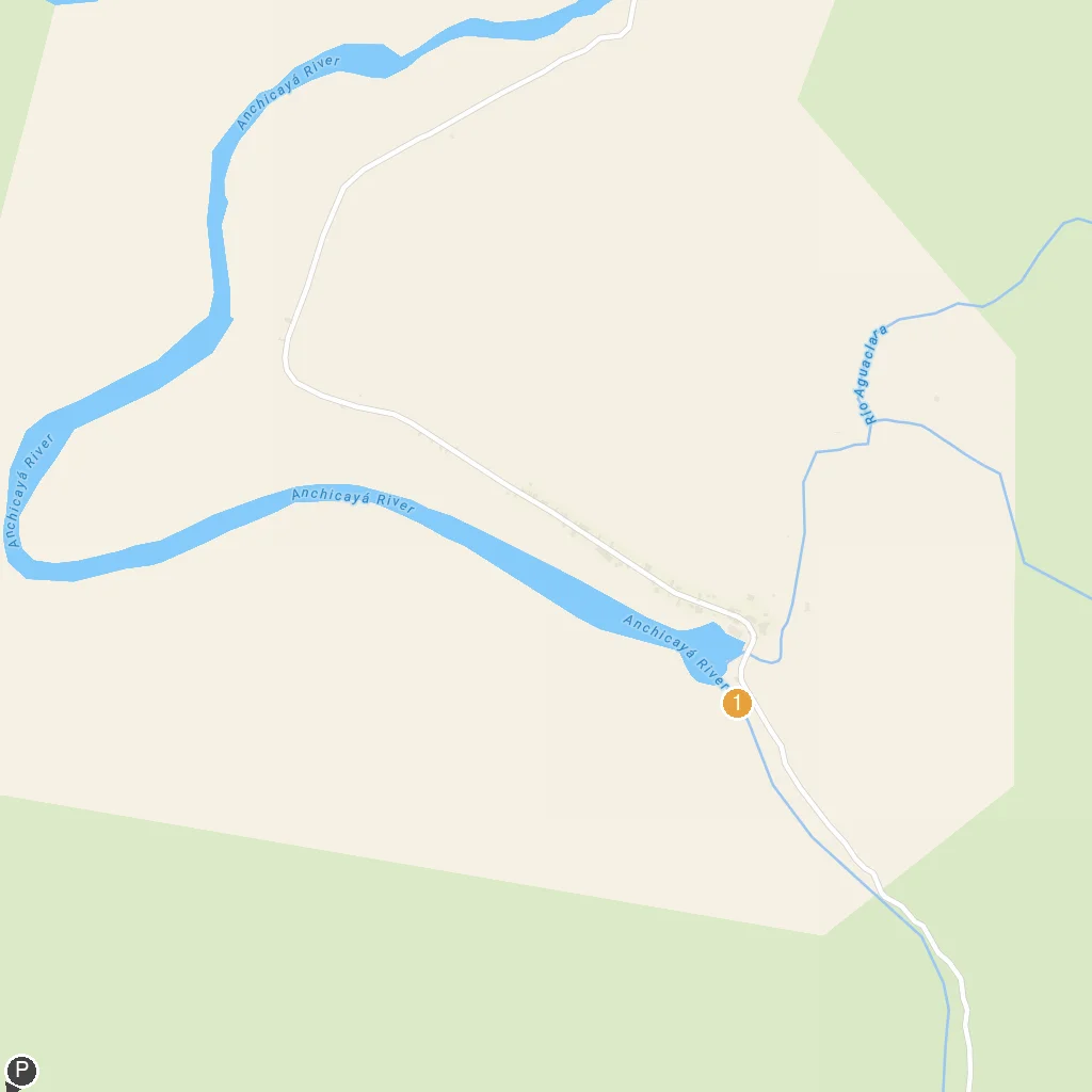 Buenaventura, Valle del Cauca, Colombia map with numbered points of interest