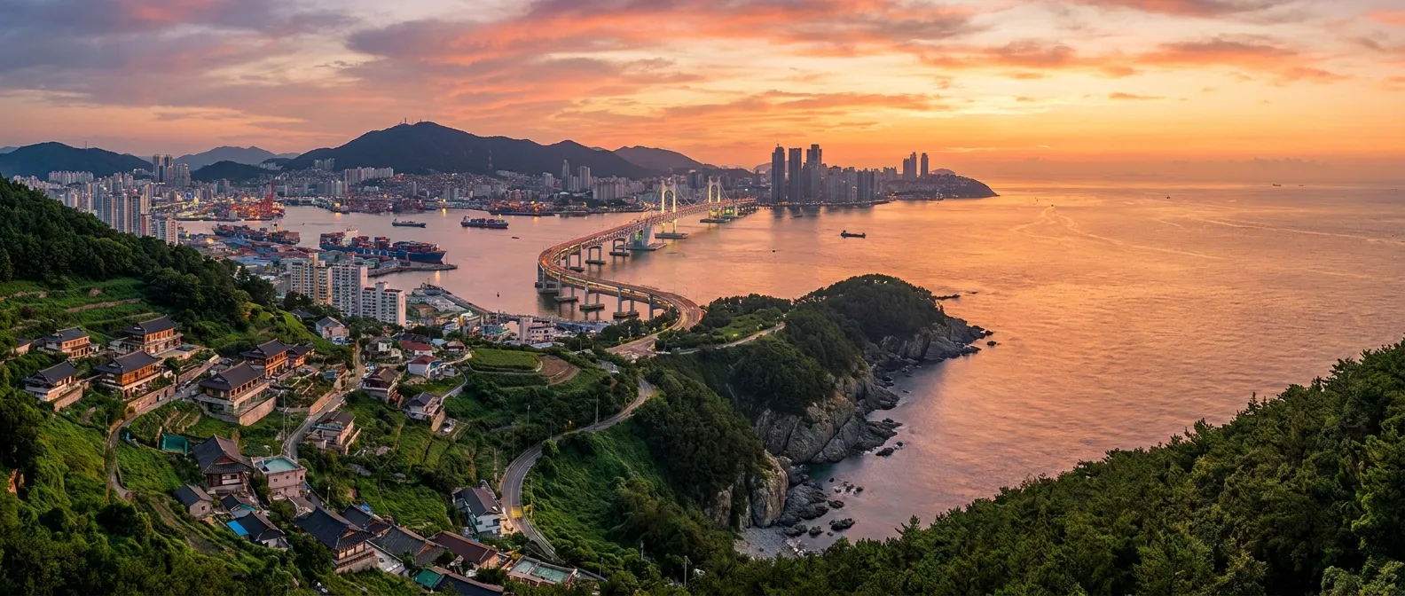 Busan, South Korea cruise port