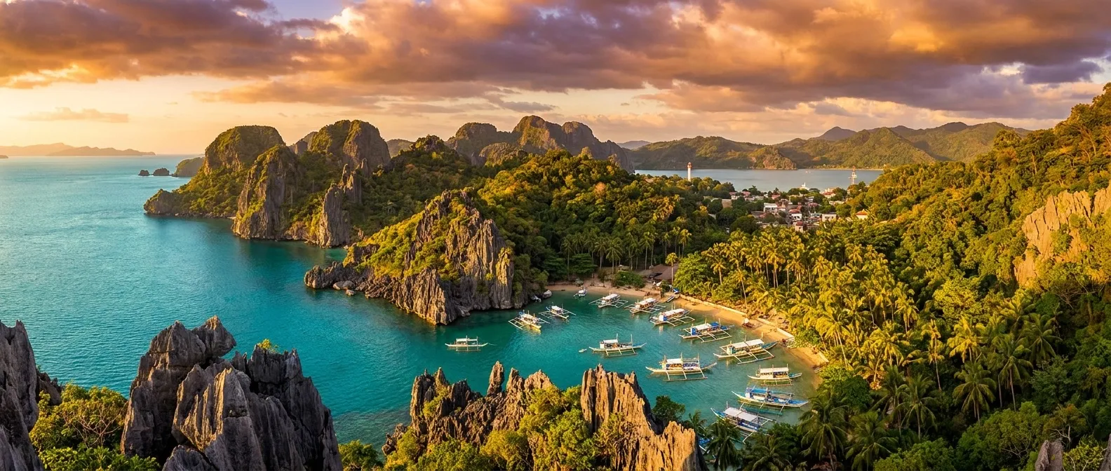 Busuanga Island, Palawan, Philippines cruise port