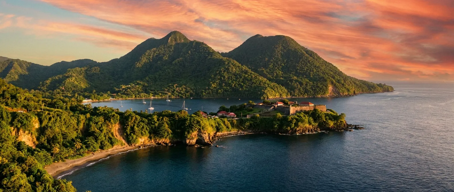 Cabrits, Portsmouth, Dominica cruise port