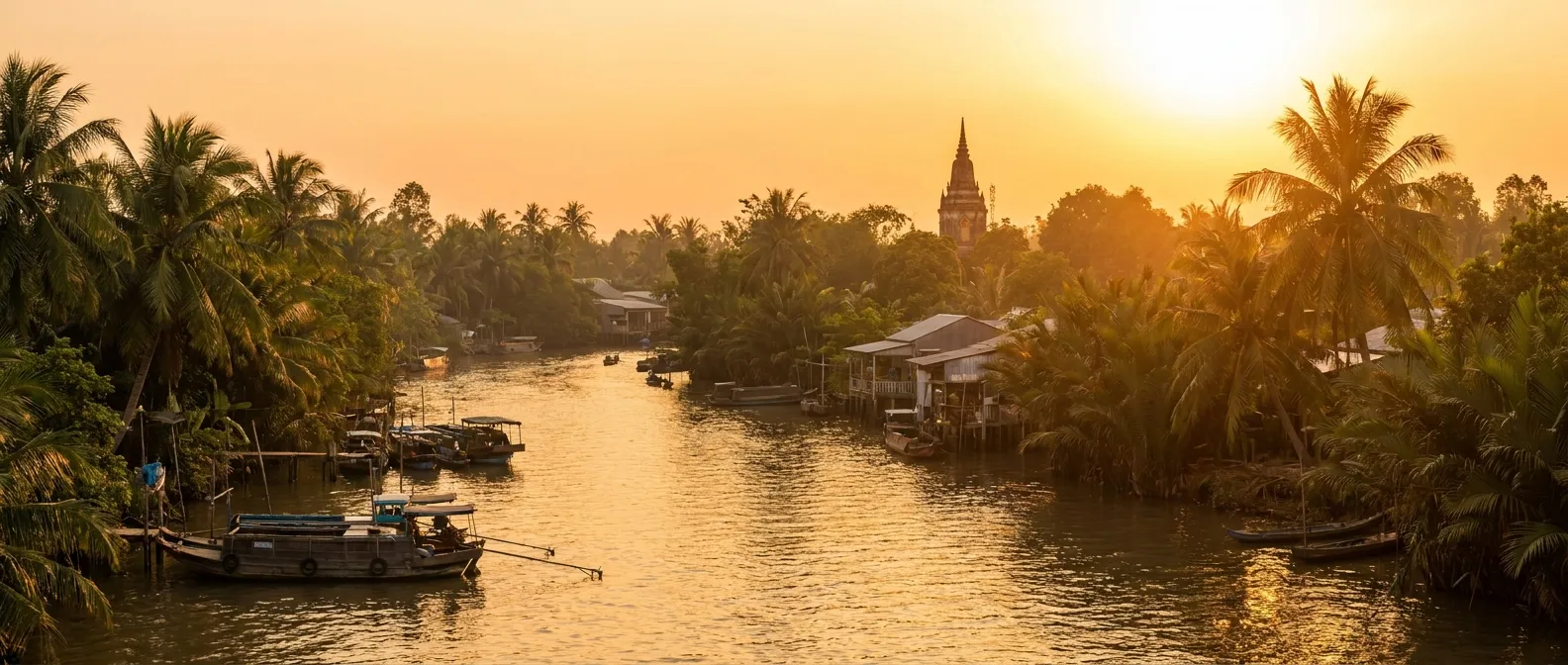 Cai Be, Tien Giang, Vietnam cruise port