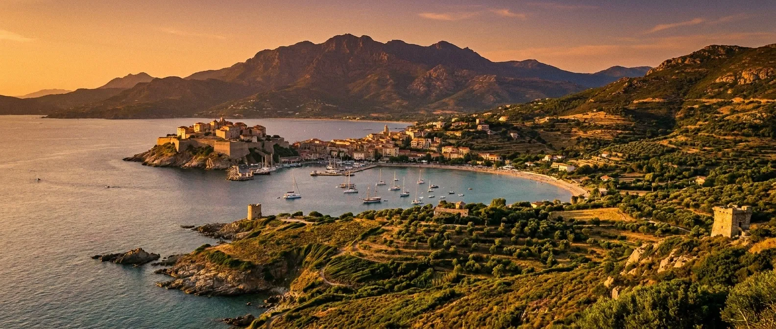 Calvi, Corsica, France cruise port