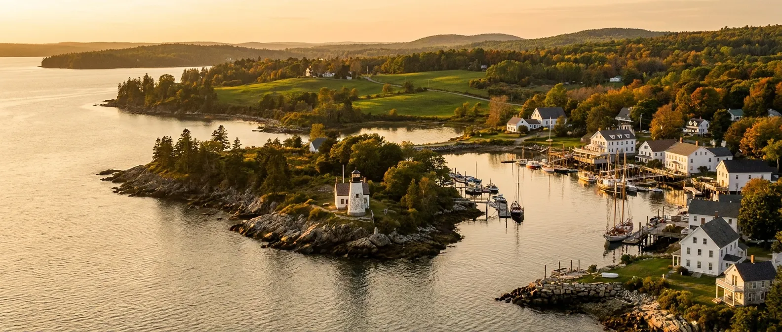 Castine, Maine, USA cruise port