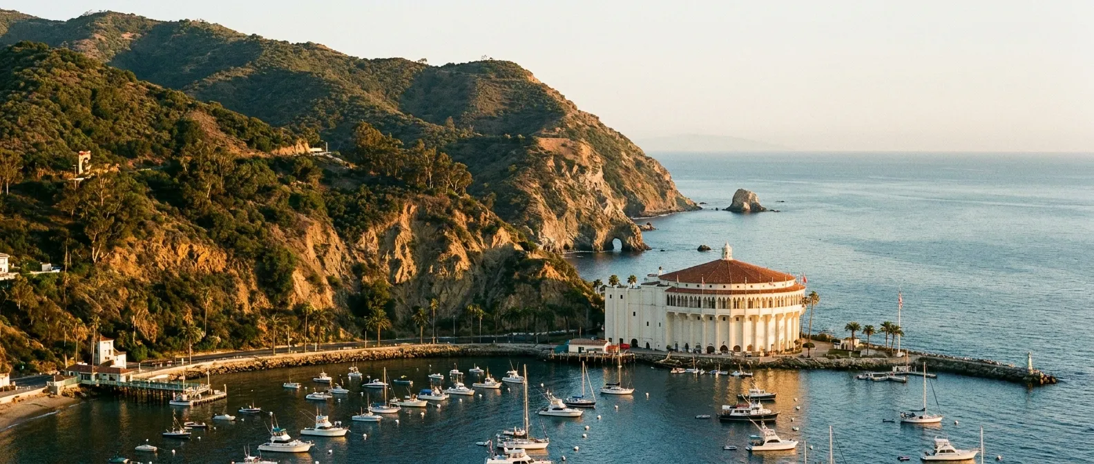 Catalina Island, California, USA cruise port