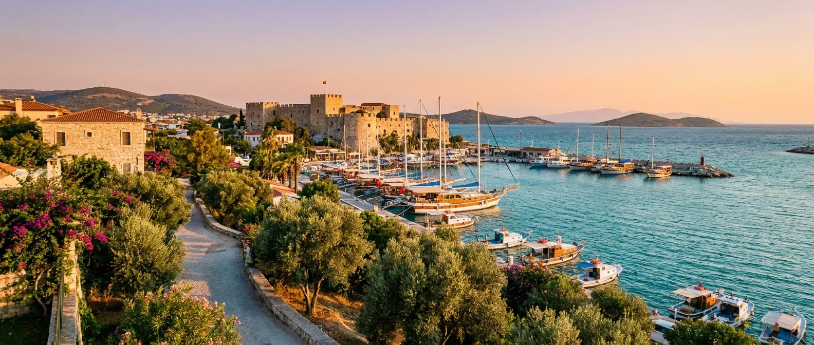 Çeşme, İzmir Province, Turkey cruise port