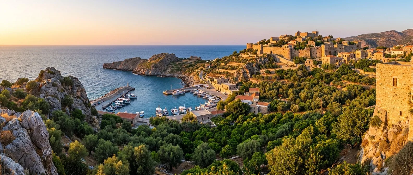 Chios Island, Aegean Islands, Greece cruise port