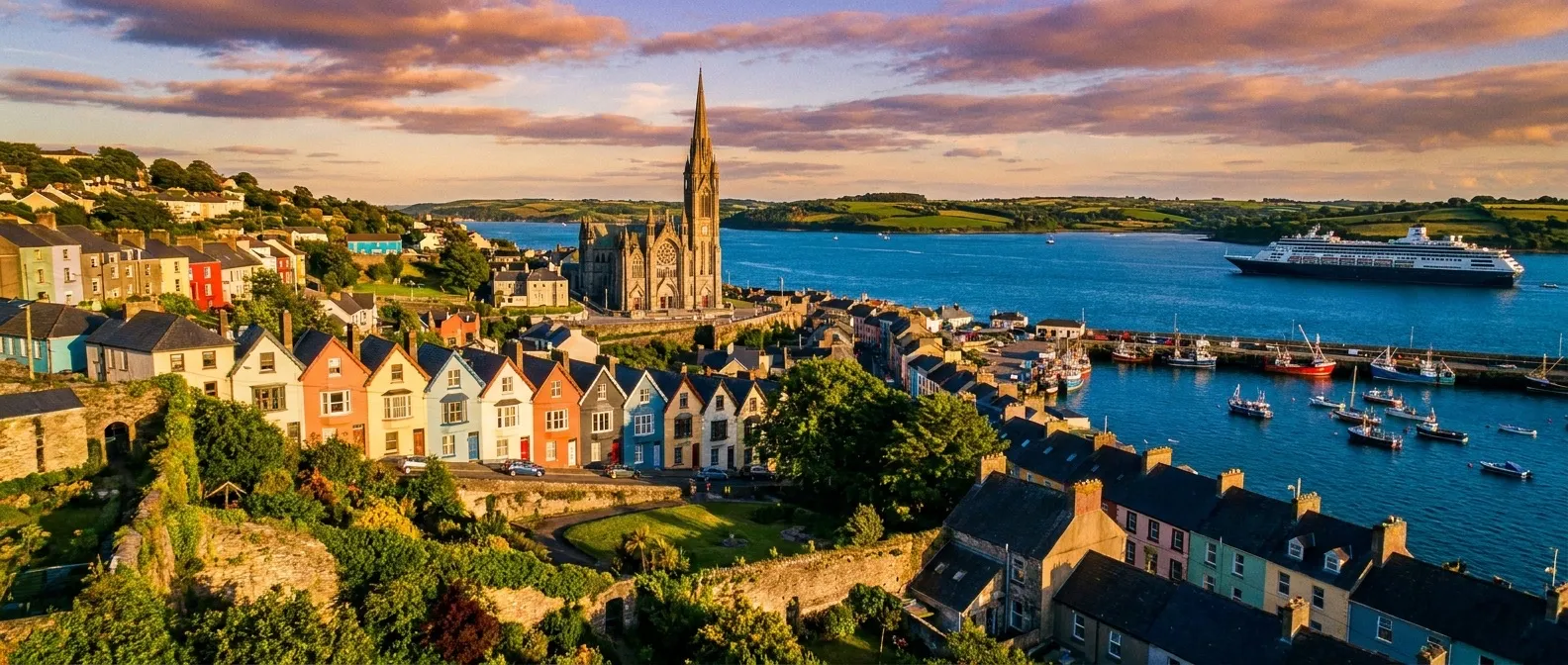 Cobh, County Cork, Ireland cruise port