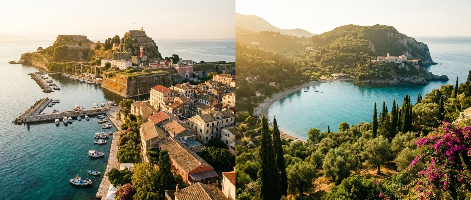 Corfu Island, Ionian Islands, Greece cruise port