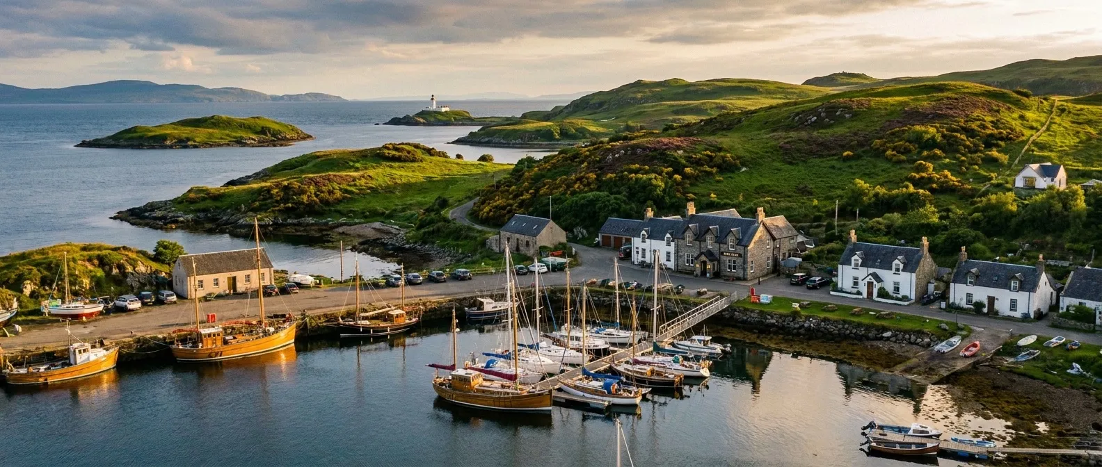 Craobh Haven, Argyll, Scotland cruise port