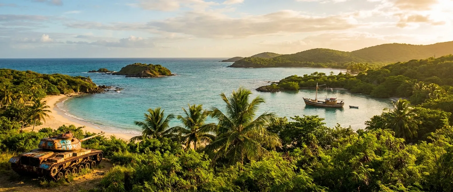 Culebra, Puerto Rico, USA cruise port