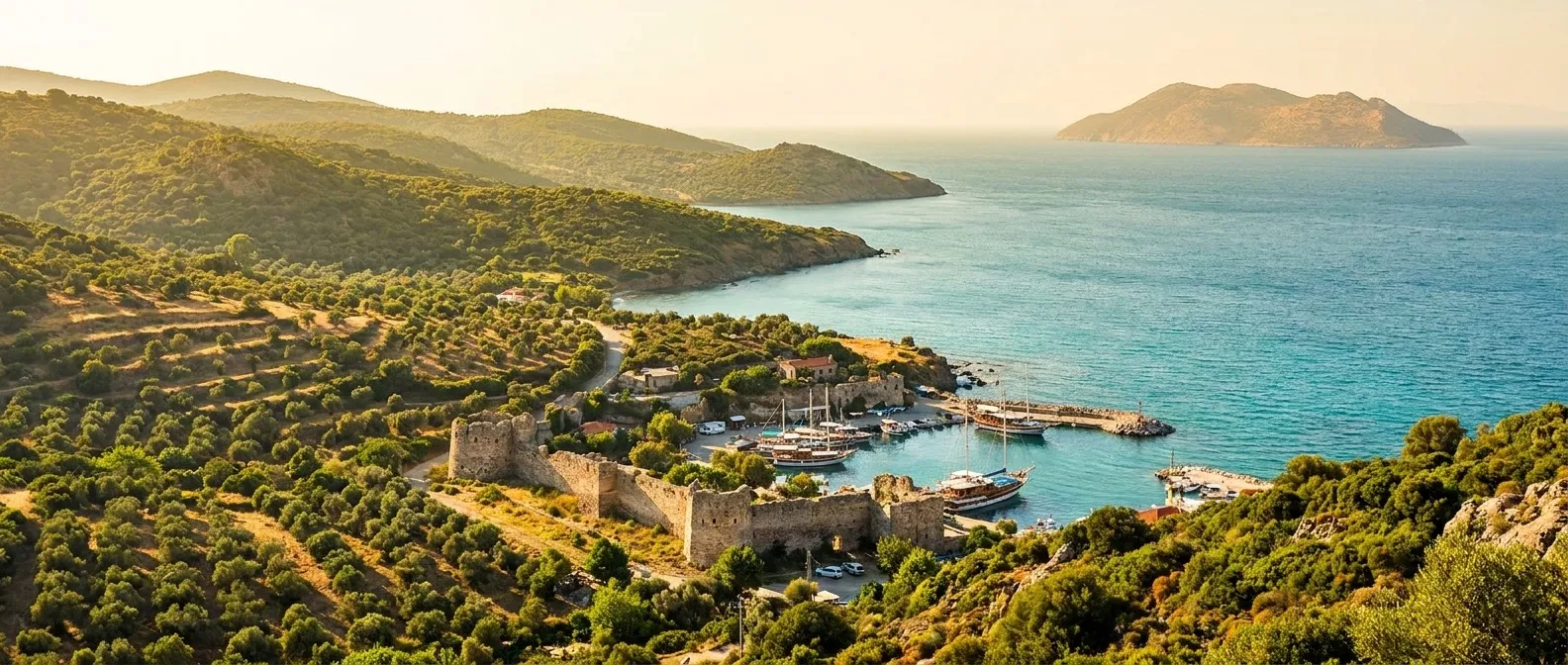 Dikili, Aegean, Turkey cruise port
