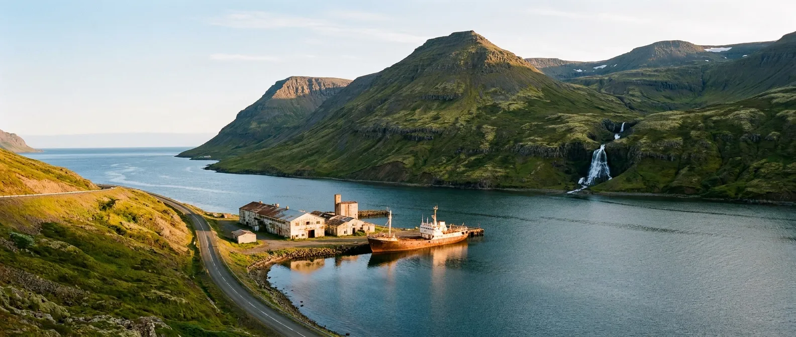 Djúpavík, Westfjords, Iceland cruise port