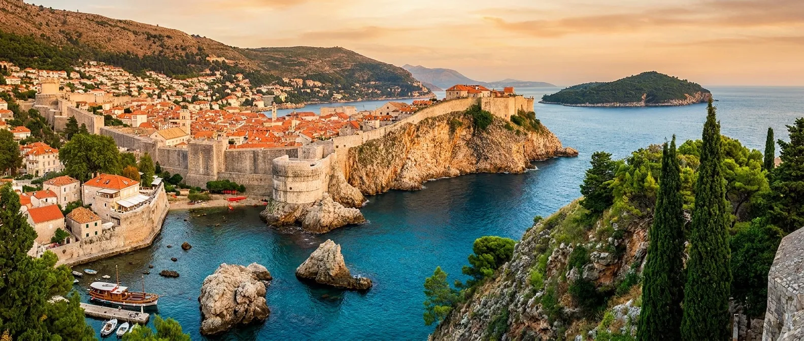 Dubrovnik, Dalmatia, Croatia cruise port