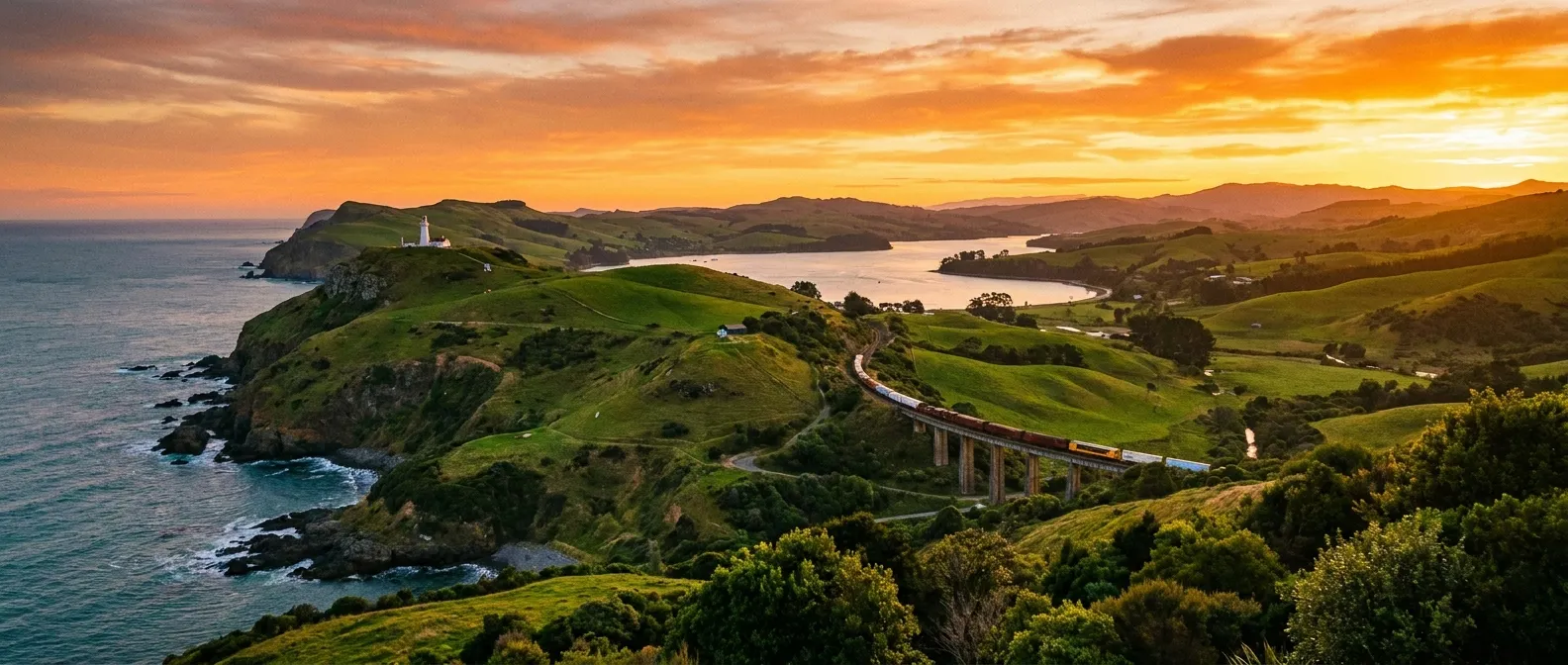 Dunedin, Otago, New Zealand cruise port