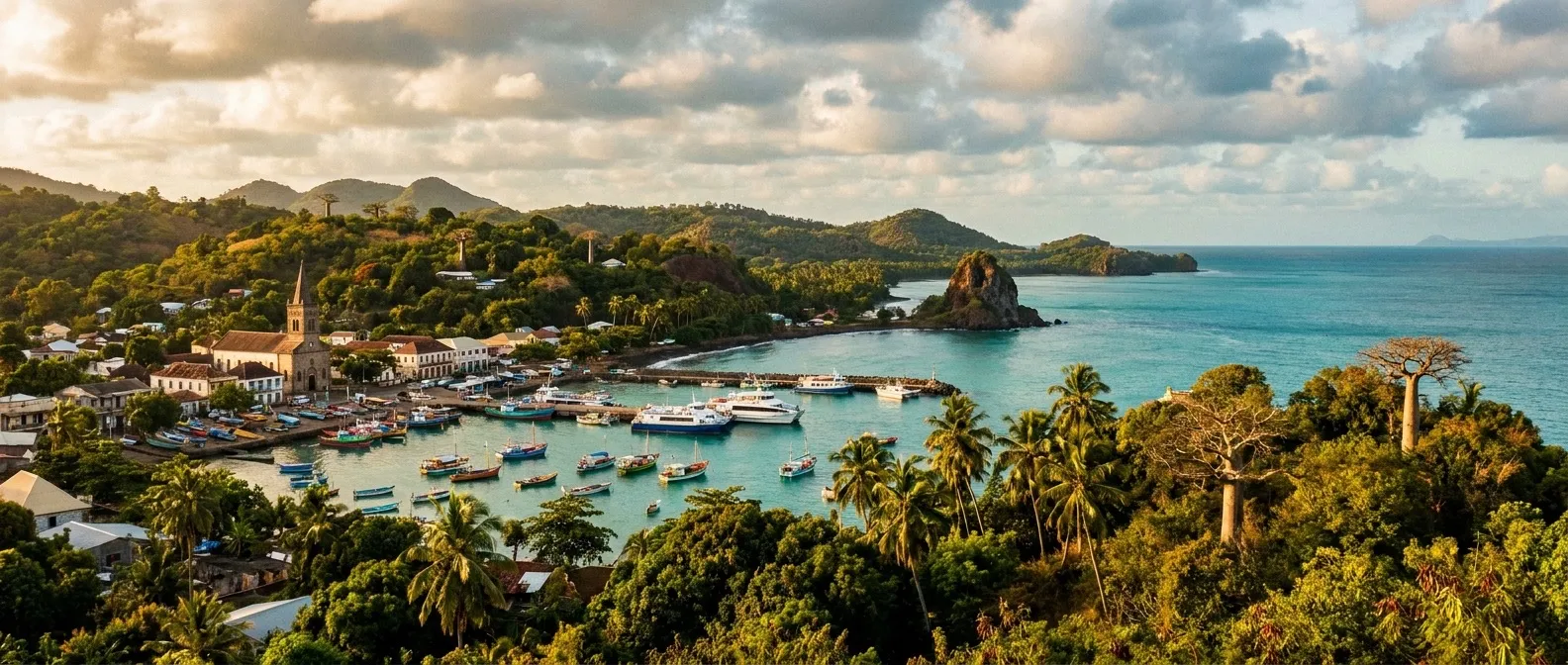 Dzaoudzi, Petite-Terre, Mayotte cruise port