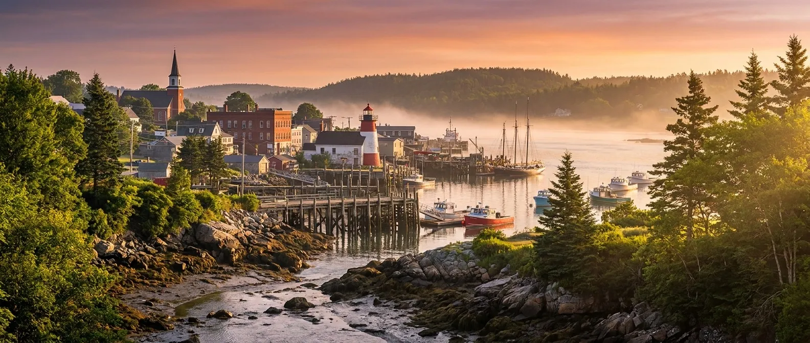 Eastport, Maine, USA cruise port
