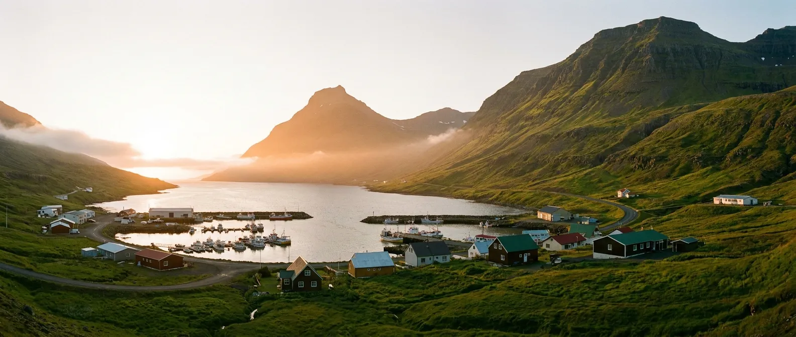 Eskifjörður, East Iceland, Iceland cruise port