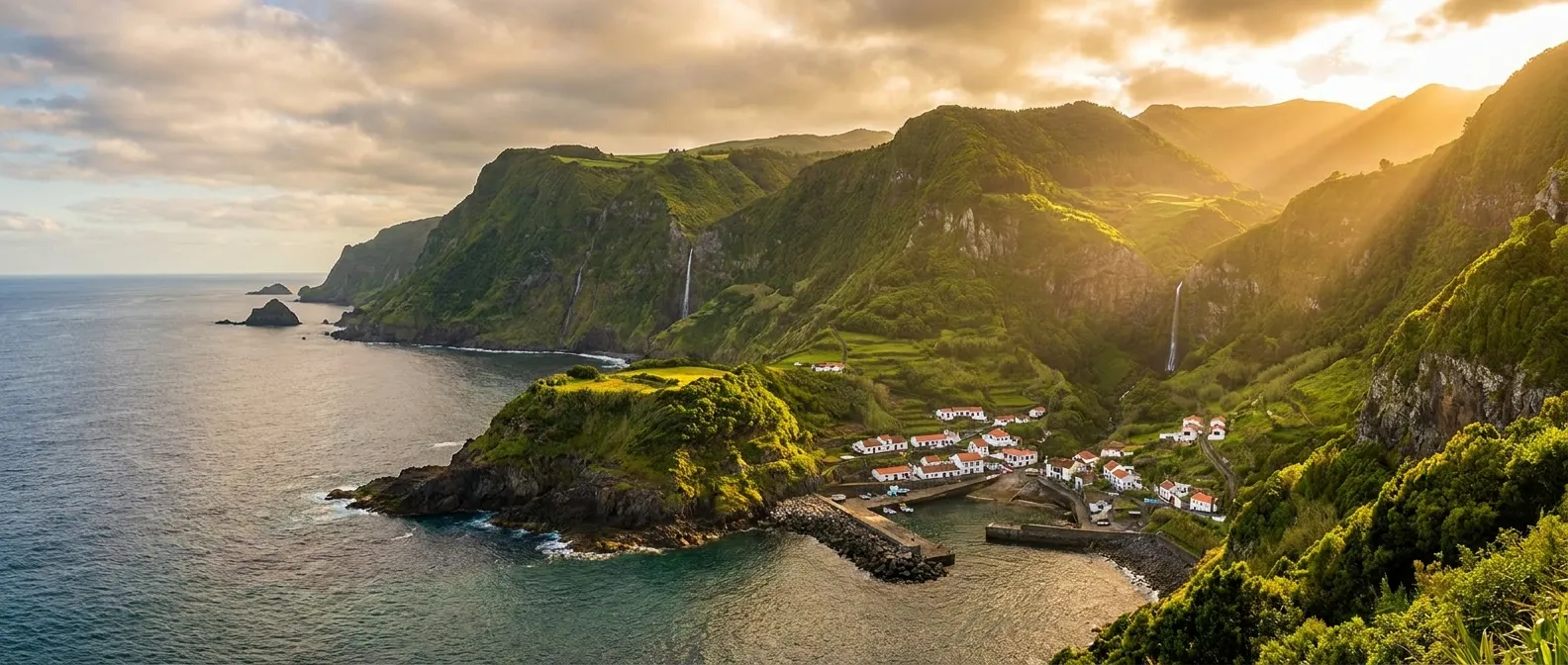 Flores Island, Azores, Portugal cruise port