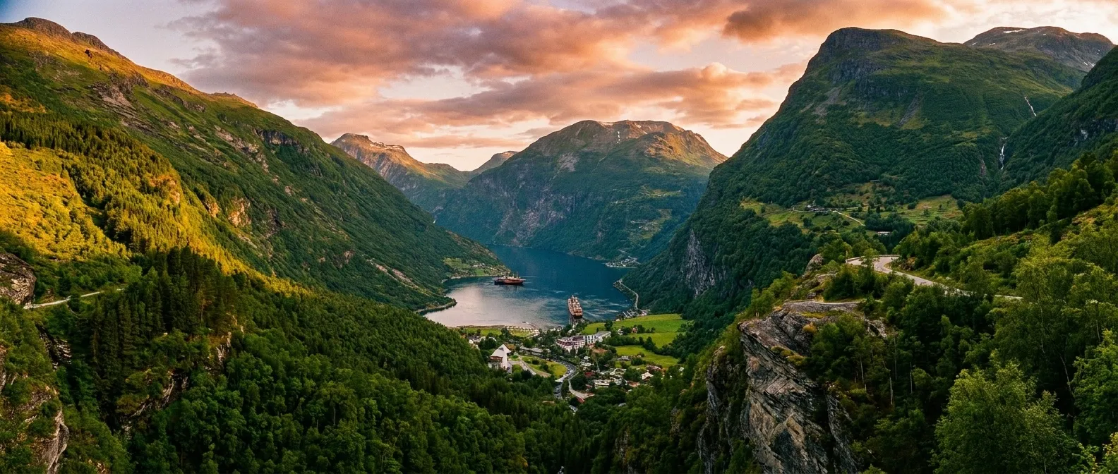 Geiranger, Møre og Romsdal, Norway cruise port