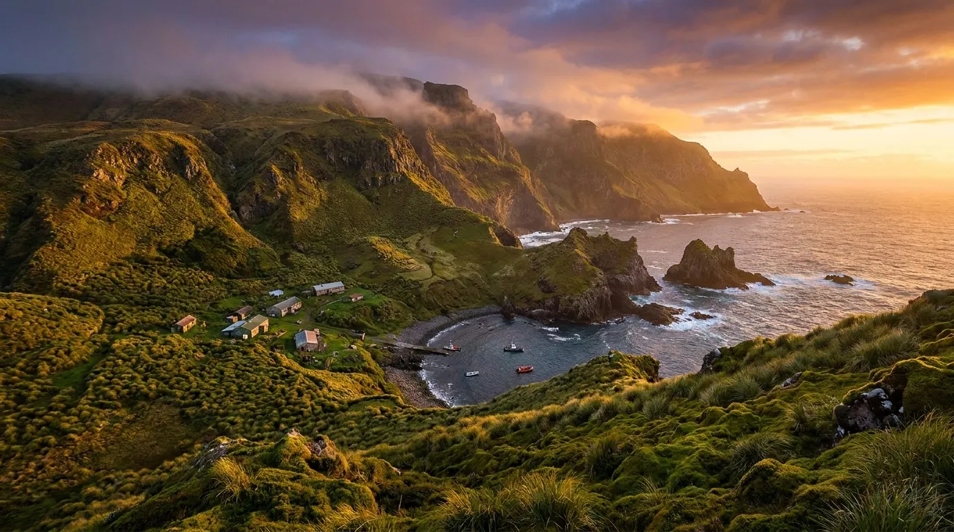 Gough Island, Tristan da Cunha, British Overseas Territory cruise port