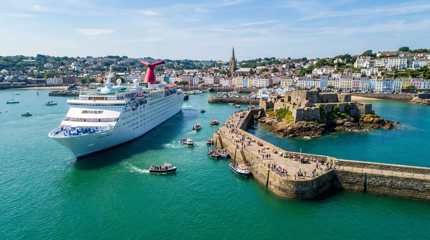 St. Peter Port, Guernsey, Channel Islands cruise port