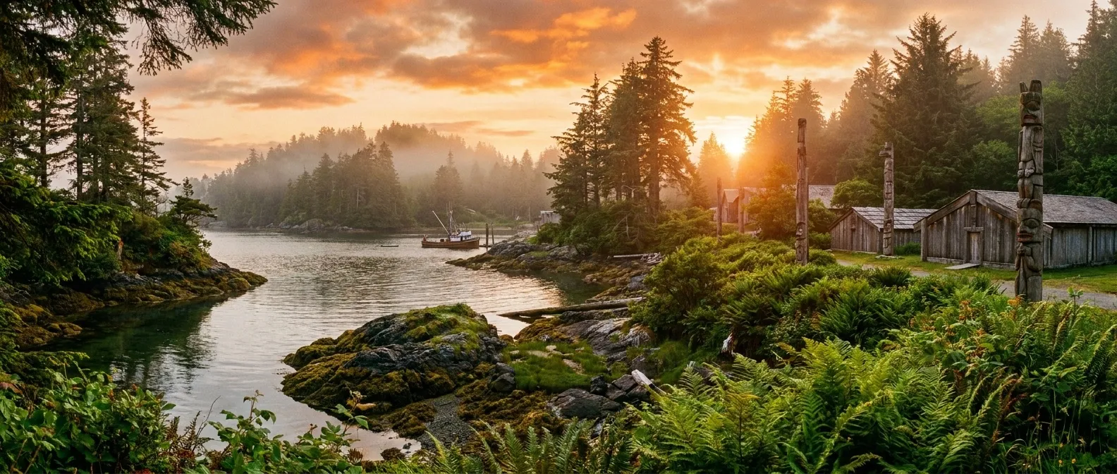 Haida Gwaii Islands, British Columbia, Canada cruise port