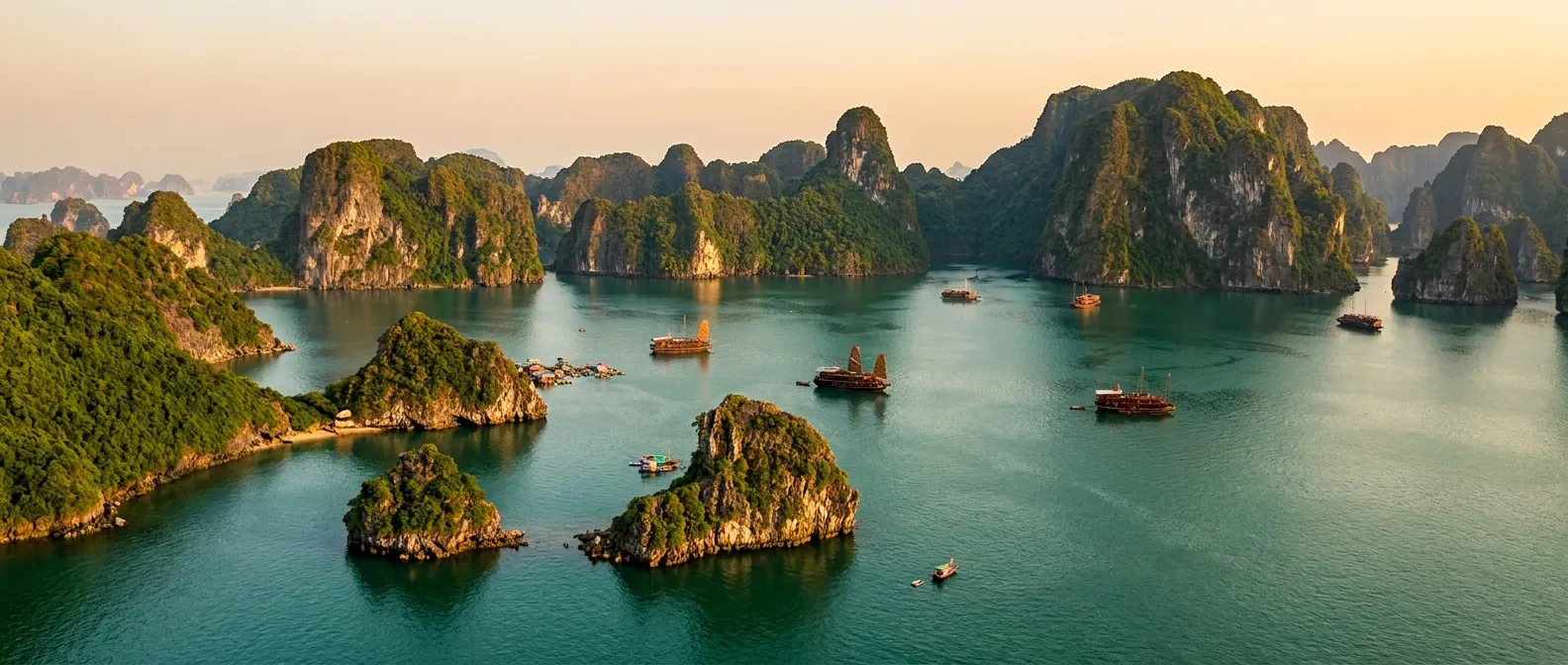 Halong Bay, Quang Ninh, Vietnam cruise port