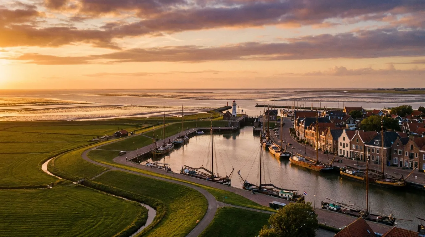 Harlingen, Friesland, Netherlands cruise port
